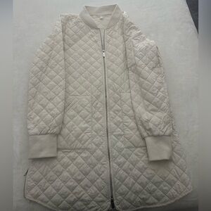 Zella Off-White Quilted Jacket